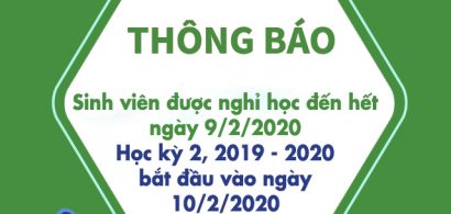 Sinh viên Trường Đại học Nông Lâm TP.HCM được nghỉ học để phòng chống dịch bệnh do virus Corona gây ra