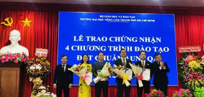 Lễ khai giảng năm học 2020 – 2021 và đón nhận Giấy chứng nhận đạt chuẩn chất lượng cấp chương trình đào tạo theo tiêu chuẩn AUN-QA