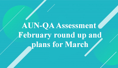 Đánh giá AUN-QA trong tháng hai và kế hoạch cho tháng ba